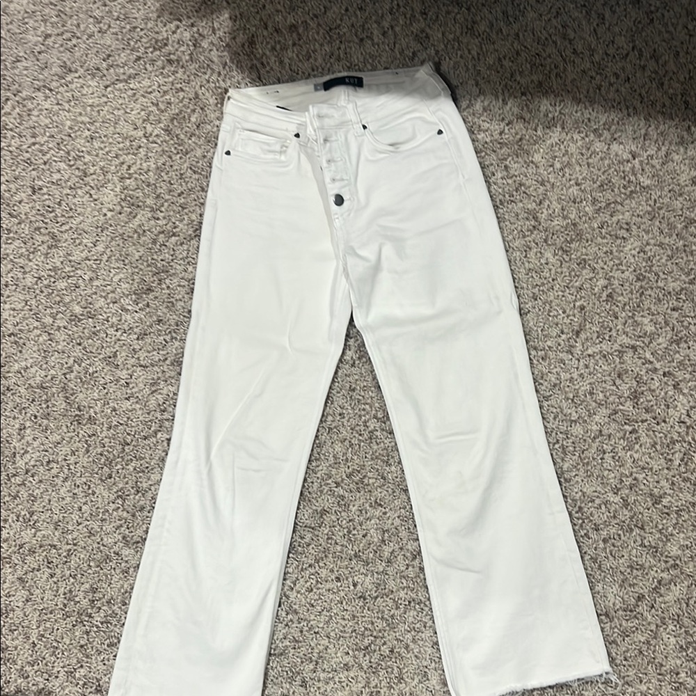 Kut Off- White ankle jeans